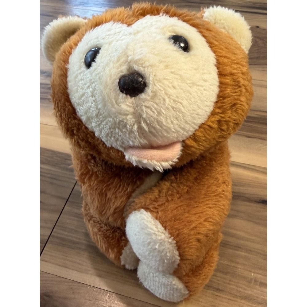 Vintage 1979 Romper Room Teddy Bear‎ Plush Hasbro Stuffed Animal Brown 9"